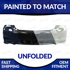 NEW Painted 2016-2017 Honda Accord Sedan Unfolded Rear Bumper W/ Dual Exhaust picture