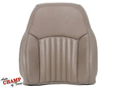 1996-2002 Pontiac Firebird -Driver Side Lean Back Leather Seat Cover Tan Perf picture