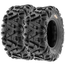 SunF 25x11-12 25x11x12 25-11-12 6PR ATV UTV All Trail AT Tires A033 [Set of 2] picture