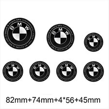 7PCS BMW 50th Anniversary Limited Edition Front Hood Emblem Rear Badge for BMW picture