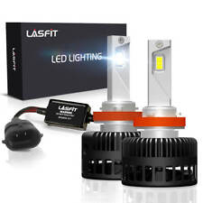 Lasfit LED Headlights H11 Low Beam Bulb 8000LM 6000K Super Bright LS Plus Series picture