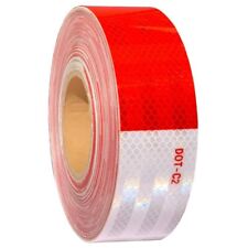 Conspicuity Tape DOT-C2 Approved Reflective Trailer Red White 2”x150’ -1 Roll picture