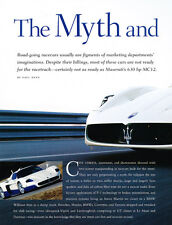 2005 Maserati MC12 - Original Car Print Article J233 picture