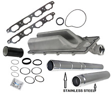 Collapsible Coolant Water Transfer Feed Pipe (Stainless Steel) + Kit for BMW V8 picture