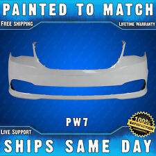 NEW * Painted PW7 White * Front Bumper Cover for 2011-2020 Dodge Grand Caravan picture
