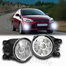 2pc Fog Light Lamp Assembly Passenger + Driver Side for 2008-2014 Ford Focus picture