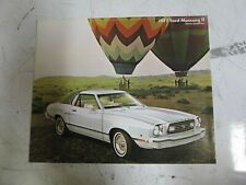 1977 Ford Mustang II 12-page Sales Brochure Catalog picture