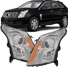 Headlights Halogen Projector Set Left Right Pair Fits 10-2016 Cadillac Srx picture