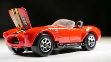 HOT WHEELS 1992 CLASSIC COBRA METAL BASE 7SP  MOVING PARTS HOOD RED CONVERTIBLE picture
