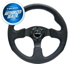 NEW NRG Reinforced Steering Wheel Race Leather Blue Stitch 320mm RST-012R-BL  picture