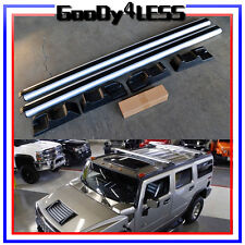 For 03-09 Hummer H2 OE Factory Style Roof Rack Cross Bars Set Luggage Carrier picture