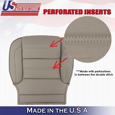 2014 to 2019 For GMC Sierra Denali Driver Bottom Leather Seat Cover Tan picture