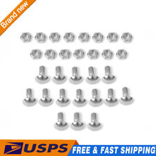 Bumper Bolts Kit Stainless Cap Front & Rear For 64-72 Chevelle, El Camino, Gto picture
