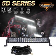 AUXBEAM 5D 22in 120W LED Light Bar Spot Flood Beam Off-Road Driving Car Truck picture
