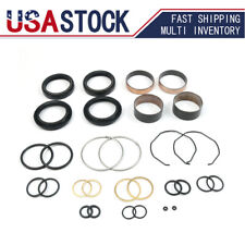 FORK BUSHING DUST OIL SEAL REBUILD For YAMAHA YZ250 1996-2003 YZ250F 2001-2003 picture
