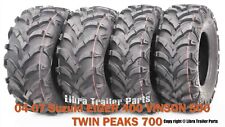 25X8X12 25X10X12 ATV Mud Tires fit 04-07 Suzuki EIGER400 VINSON500 TWIN PEAKS700 picture