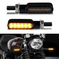 Motorcycle LED Turn Signal Light Indicator Bullet Universal For Harley Softail picture