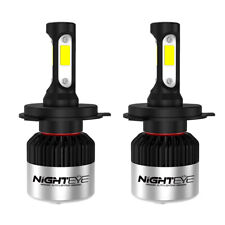 NIGHTEYE HB2 9003 H4 LED Headlight Bulbs 6500K 9000LM 72W Canbus IP68 Waterproof picture