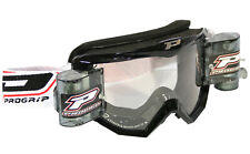 Pro Grip 3201 MX Goggle with Mounted Roll Off System Black picture