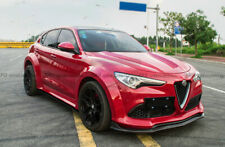 For ALFA Stelvio S Style Carbon Fiber Side skirt with extension addon diffuser picture