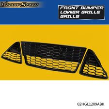 Fit For 2012-2014 Ford Focus Front Bumper Lower Grille Grills Honeycombed 3Pcs picture