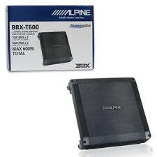 Alpine BBX-T600 2-channel Bridgeable Class A/B Car Audio Amp Amplifier 600w Max picture