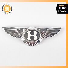 Bentley Continental Flying Spur Trunk Lid Unlock Release Handle Emblem OEM 58k picture