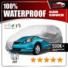 Fits HONDA FIT 2007-2013 CAR COVER - 100% Waterproof 100% Breathable picture