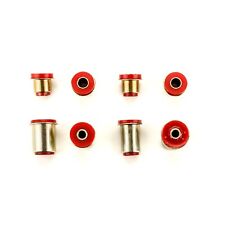 Red Poly Control Arm Bushings Set Fits 1970 - 1973 Pontiac Firebird Trans Am picture