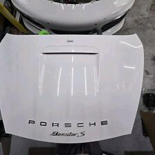 2013 Porsche Boxster S Truck Lid White picture