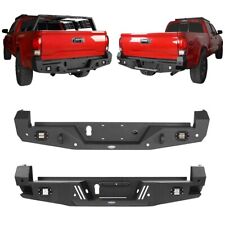 Fit Tacoma 2016-2023 Sturdy Steel Rear Bumper Back Bar One-piece Made Off-road picture