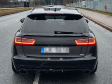 Wing / Carbon fiber trunk lower / middle spoiler for Audi RS6 C7 С7.5 picture