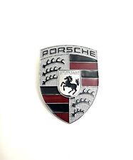 Front Hood Crest Custom Badge Logo Emblem 911 Cayenne Boxster Cayman Fits Many picture