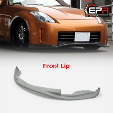For 06-09 Nissan 350z Z33 URS GT Style FRP Unpainted Front Bumper Lip Wing kits picture