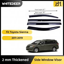Fits for Toyota Sienna 11-19  Side Window Visor Sun Rain Deflector Guard picture