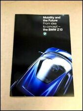 1993 BMW Z13 Concept Prototype 18-page Original Car Sales Brochure Catalog picture