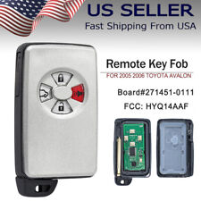 FOR 2005 2006 TOYOTA AVALON SMART KEYLESS REMOTE KEY FOB HYQ14AAF 271451-0111 picture