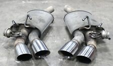 2012-2015 Camaro SS ZL1 1LE NPP BI MODE Dual Exhaust Quad Tip Mufflers USED GM picture