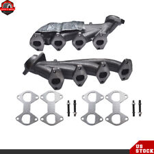 For 2005-10 Ford F150 5.4L Truck Left+Right Exhaust Manifold Headers w/ Gasket picture
