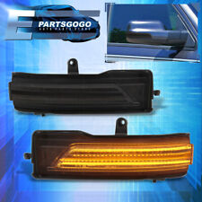 For 19-22 Dodge Ram 1500 Smoked Sequential LED Side Mirror Signal Lamp Light Set picture