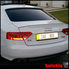 COMBO Spoilers (Fits: Audi A5/S5 2008-16 2d cpe 8T) Rear Roof Wing & Trunk Lip  picture