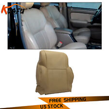 For 1996-02 Toyota 4Runner Driver Top Upper Lean Back Seat Cover OAK Tan picture