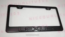 3D Lexus F Sport Stainless Steel Black Finished License Plate Frame picture