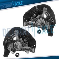 Pair Front Wheel Hub Bearings & Knuckles for Lexus RX330 RX350 RX400h Highlander picture