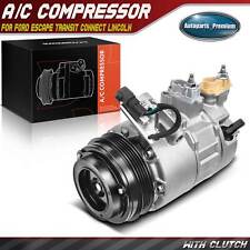 A/C Compressor with Clutch for Ford Escape 2017-2019 Transit 2019-2020 7SAS17C picture