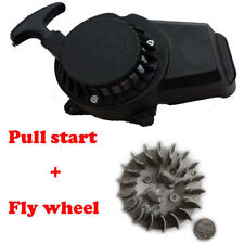 Alloy Pull Start Recoil Starter Flywheel 47cc 49cc Pocket Dirt Bike For Mini ATV picture