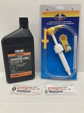 YAMAHA YAMALUBE Outboard Gear Lube Lower Unit Change Kit w/ Pump And Gaskets picture