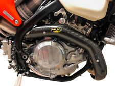 P3 Carbon MAXCoverage Head Pipe Heat Shield Stock Fits KTM HUSQVARNA 500 501 picture
