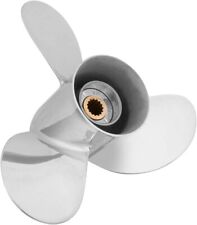 13 1/2 x 20 Stainless Outboard Boat Propeller Fit Yamaha 50-130HP 15Spline RH picture
