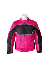 RoadDog Hurricane Mesh Motorcycle Riding Jacket Pink Women's Medium picture